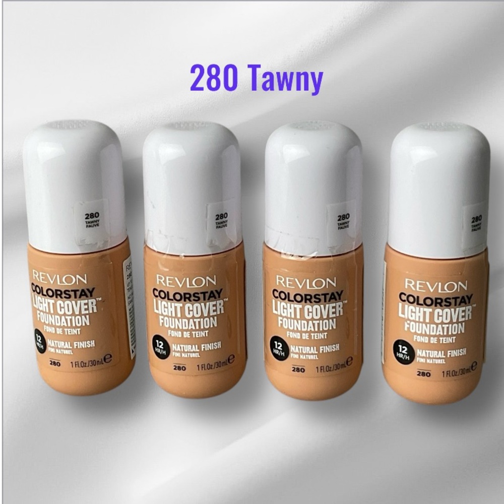 Revlon Colorstay Light Coverage Liquid Foundation Long Wear Makeup 280 Tawny